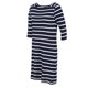 thumbnail image 2 of Regatta - Vestido Casual Paislee de Rayas para Mujer (Rojo Real, Blanco) Regatta UTRG7729_trueredwhite, 2 of 6