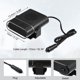 thumbnail image 5 of 1 Juego Portátil Coche Calentador DC 12V 150W Auto Desempañador Negro Unique Bargains calentadores hvac automotrices, 5 of 9