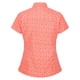 thumbnail image 5 of Regatta - Camisa Mindano VI Estampado Ditsy para Mujer (Coral Fusión) Regatta UTRG7533_fusioncoral, 5 of 6