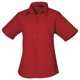 thumbnail image 1 of Premier - Camisa lisa de trabajo de manga corta (Rojo) Premier UTRW1092_red, 1 of 1