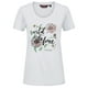 thumbnail image 1 of Regatta - Camiseta Filandra IV para Mujer (Blanco/Estampado Wild) Regatta UTRG5064_whitewildprint, 1 of 2