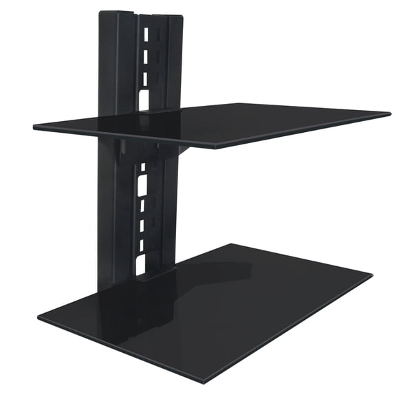 Repisa Doble Macformet de Cristal Multiequipo RCD35