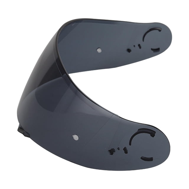 Casco Lente Visera Motocicleta Cubierta de viento Lente Piezas de rendimiento premium Casco Gris kusrkot Cubierta facial