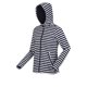 thumbnail image 3 of Regatta - Sudadera con Cremallera Bayla Rayas en Contraste para Mujer (Marino, Blanco) Regatta UTRG9000_navywhite, 3 of 5