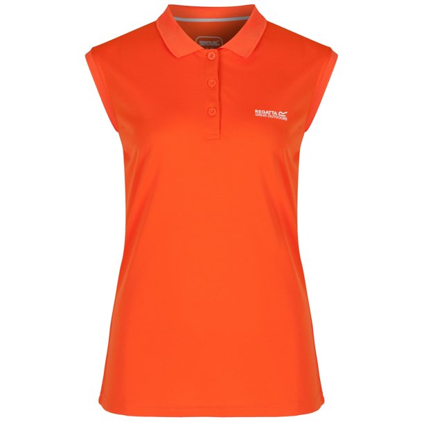 Regatta - Polo sin mangas modelo Tima para mujer (Calabaza) Regatta UTRG1936_pumpkin