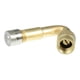 thumbnail image 5 of 1 Juego Coche 45 Grados Universal Neumático Válvula Vástago Tapas Cobre Dorado Tono Unique Bargains tapas de vástago de válvula automotriz, 5 of 6