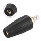 thumbnail image 5 of Coche Auto Turbo Presi?n Lavadora Boquilla 1/4" R?pido Conector Negro Negro 3.5 Unique Bargains boquillas de lavado automotriz, 5 of 7