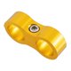 thumbnail image 1 of Aluminio Aleación AN8 Coche Manguera Separador Abrazadera Tubo Conector Tono Dorado Unique Bargains AutoAccesorioMisc, 1 of 7