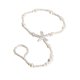 thumbnail image 4 of Minnieouse Anklets Sea Star Pearl Crystal Foot Ring Hanging Chains Mittens Girls Wedding with Decor Minnieouse CBP461803, 4 of 4
