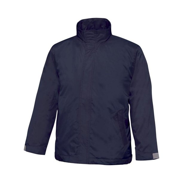 B&C - Chaqueta modelo Ocean Shore con capucha para ni?os (Azul marino) B and C UTRW3496_navy