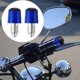 thumbnail image 2 of 1 Par 7/8" 18mm Manual Pu?os Manillar Extremo Tapas Conector Barra Extremo Azul Unique Bargains Extremos de manillar para deportes motorizados, 2 of 7