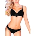 thumbnail image 1 of Bikini Vicky Form Talla CH Encaje y Abertura Trasera Negro, 1 of 4