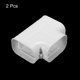 thumbnail image 3 of PVC Decorativa L?nea Cubierta 0.56 Pies Largo x 5.43" Ancho T Tubo para Aire Acondicionado, Calor Bomba (Blanco, Paquete de 2) Unique Bargains accesorios para aire acondicionado de habitacion, 3 of 5