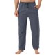 thumbnail image 1 of Pantalones de pijama estampados a cuadros con cordón de franela de invierno para hombre con bolsillo Unique Bargains Pantalones, 1 of 6