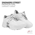 thumbnail image 2 of Tenis De Mujer Dama Sneakers Deportivos Casuales Moda Gaon Blanco Gaon Sneakers, 2 of 9
