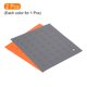 thumbnail image 3 of Silicona Salvamanteles Esteras 2uds, Cuadrado Puntos Caliente Sartenes Almohadillas Caliente Olla Soporte, Calor Resistente Plato Estera para Cocina Mesa - Naranja, Profundo Gris Unique Bargains Trébedes, 3 of 5