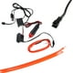 thumbnail image 5 of 1 Juego 2m 6.56 Pies Coche EL Cable Neón Luces Cigarrillo Encendedor Rojo Unique Bargains accesorios con luces de neón para automóviles, 5 of 7