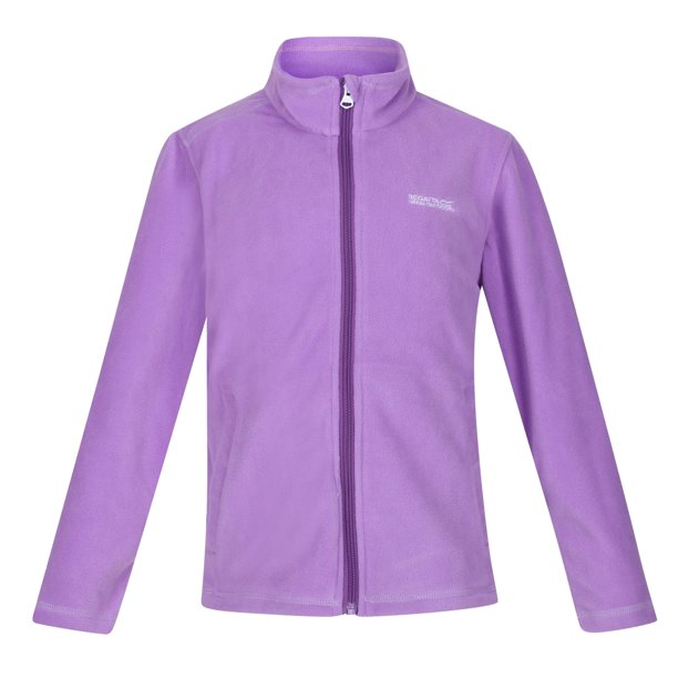 Regatta Great Outdoors - Chaqueta polar ligera con cremallera completa modelo King II para niños/2 (Púrpura Zafiro) Regatta UTRG565_purplesapphire