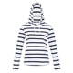 thumbnail image 1 of Regatta - Sudadera Maelys de Rayas para Mujer (Blanco, Marino) Regatta UTRG7098_whitenavy, 1 of 4