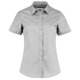 thumbnail image 1 of Kustom Kit - Camisa de popelín de manga corta para mujer (Gris Claro) Kustom Kit UTRW6162_lightgrey, 1 of 1