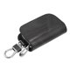 thumbnail image 1 of Funda universal duradera para llave de coche con cremallera y llavero de piel sintética, color negro Unique Bargains llaveros, 1 of 7