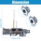 thumbnail image 3 of Kit de carburador con juntas para motor B&S serie 135200 130200 100200 motor peque?o de 4 ciclos 297599 299437 130232120199 130232061999 Unique Bargains carburadores, 3 of 6