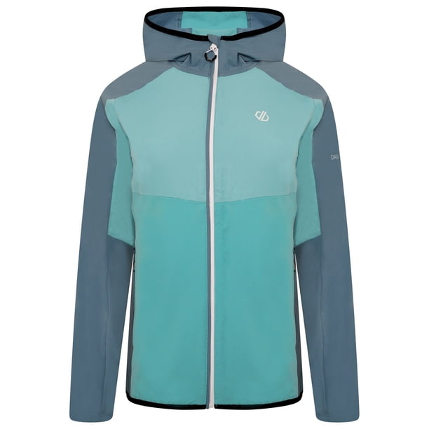 Dare 2B - Chaqueta Softshell Duplicity II para Mujer (Verde Meadowbrook, Azul) Dare 2B UTRG7567_meadowbrookgreenblue