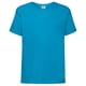 thumbnail image 1 of Fruit Of The Loom - Camiseta básica de manga corta Tacto super suave Modelo Sofspun Unisex Niños Niñas - Deportes/Gimnasia/Correr (Paquete de 2) (Azul celeste) Fruit of the Loom UTBC4273_azureblue, 1 of 1