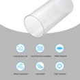 thumbnail image 3 of Acr?lico Tubo Transparente R?gido Redondo Tubo 115mm ID 120mm OD 10" para L?mparas y Linternas, Agua Refrigeraci?n Sistema Unique Bargains tubos industriales, 3 of 6