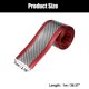 thumbnail image 3 of 7cm x 1m Universal Protector de alféizar de puerta de coche borde protector contra desgaste tira adhesiva patrón de fibra de carbono negro rojo Unique Bargains protectores de entrada de puerta, 3 of 7