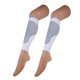 thumbnail image 5 of 1 par de compresión de pierna de pantorrilla para correr menisco rasgado artritis dolor articular facilidad Spandex blanco tamaño L Unique Bargains rodilleras, 5 of 7