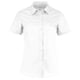 thumbnail image 1 of Kustom Kit - Camisa de popelín de manga corta para mujer (Blanco) Kustom Kit UTRW6162_white, 1 of 2
