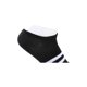 thumbnail image 5 of Calcetines tobilleros invisibles de corte bajo Rayas de algodón 10 pares Negro M Unique Bargains Calcetines, 5 of 7