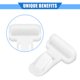 thumbnail image 3 of Clip de alerón para parachoques delantero y trasero de coche, 50 Uds., para Toyota 4Runner 2013-2021 No.75392-35220, blanco Unique Bargains clips de cuerpo, 3 of 7