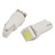 thumbnail image 1 of 2Pcs T5 5050 SMD LEDs Bombilla Blanca Luz de Tablero Salpicadero Coche 12VDC Unique Bargains Coche luces LED, 1 of 1