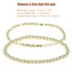 thumbnail image 4 of Pulsera de cuentas para mujer, pulsera de bola de cuentas, kit de pulsera elástica apilable y elásti Unique Bargains pulseras elásticas. Consulte JewelryStyleGuide.pdf para obtener instrucciones adicionales., 4 of 7
