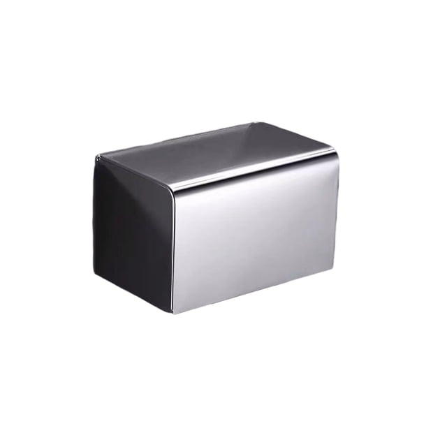 Estuche de almacenamiento de pañuelos de acero inoxidable para dormitorio, cocina, sala de estar, ba Injueey HA073020-03