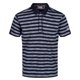 thumbnail image 1 of Regatta - Polo Macaulay para hombre caballero (Blanco/Azul Marino) Regatta UTRG4212_P, 1 of 3