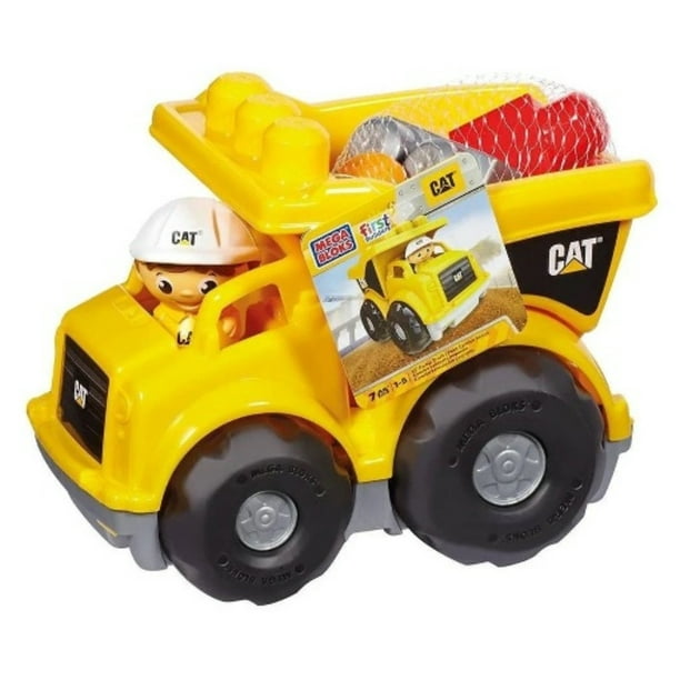 Vehículo Mega Bloks Cat Tractor CAT de Volteo