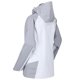 thumbnail image 2 of Regatta - Chaqueta Impermeable Calderdale III para Mujer (Blanco, Gris) Regatta UTRG4096_whitedapplegrey, 2 of 2