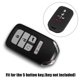 thumbnail image 3 of 2uds Coche Llave Mando Cubierta 5 Botones Remoto Llave Llavero Protector Negro Unique Bargains Cubierta de llavero, 3 of 7