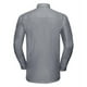 thumbnail image 2 of Russel Collection - Camisa de manga larga Cuidado facil Modelo Oxford hombre caballero - Trabajo/Bod Russell UTBC1023_silvergrey, 2 of 2