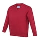 thumbnail image 1 of AWDis Academy - Sudadera con cuello en V para el colegio para niños (Rojo) Awdis UTRW3925_red, 1 of 2