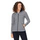 thumbnail image 4 of Regatta - Sudadera con Cremallera Bayla Rayas en Contraste para Mujer (Marino, Blanco) Regatta UTRG9000_navywhite, 4 of 5