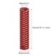 thumbnail image 2 of Troquel Resorte, 5uds 16mm OD 70mm Largo Espiral Estampado Media Carga Compresión Troquel Resortes p Unique Bargains Resorte de compresión, 2 of 5