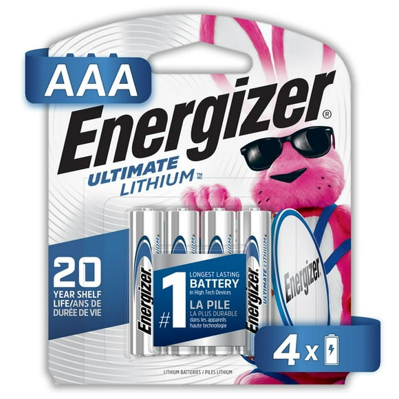 Pilas Energizer Litio AAA 4 Piezas