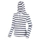 thumbnail image 3 of Regatta - Sudadera Maelys de Rayas para Mujer (Blanco, Marino) Regatta UTRG7098_whitenavy, 3 of 4