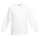 thumbnail image 1 of Fruit Of The Loom- Sudadera clásica Modelo 80/20 Classic unisex para niños niñas (Blanco) Fruit of the Loom UTRW3154_white, 1 of 1