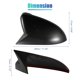 thumbnail image 2 of 1 Par Retrovisor Lateral Espejo Cubierta Carbono Fibra Patrón Negro para VW Unique Bargains espejos exteriores automotrices, 2 of 6