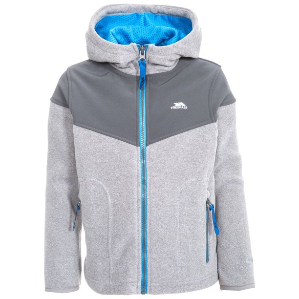 Trespass - Chaqueta polar modelo Bieber infantil (Tono Marino) Trespass UTTP4542_navytone